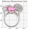 Rings For Sale 1W021 Rhodium Brass Ring with AAA Grade CZ