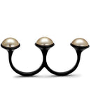 Rings For Women TK2104 Black - Stainless Steel Ring