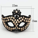 Rings For Women TK981 Black - Stainless Steel Ring with Top Grade Crystal