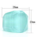 Rings For Women VL095 Resin Ring in Sea Blue