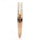Rose Gold Engagement Rings TS592 Rose Gold 925 Sterling Silver Ring