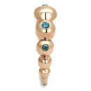 Rose Gold Rings TK3088 Rose Gold - Stainless Steel Ring with AAA Grade CZ