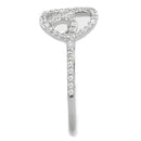 Silver Jewelry Rings Silver Rings For Women TS519 Rhodium 925 Sterling Silver Ring with CZ Alamode Fashion Jewelry Outlet