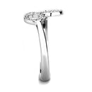 Silver Jewelry Rings Silver Rings TS567 Rhodium 925 Sterling Silver Ring with AAA Grade CZ Alamode Fashion Jewelry Outlet