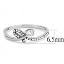 Smart Ring DA142 Stainless Steel Ring with AAA Grade CZ