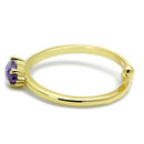 Silver Jewelry Rings Solid Gold Ring LO4068 Flash Gold Brass Ring with AAA Grade CZ Alamode Fashion Jewelry Outlet