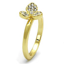 Silver Jewelry Rings Solid Gold Ring LO4097 Gold Brass Ring with Top Grade Crystal Alamode Fashion Jewelry Outlet