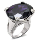 Sterling Silver Cubic Zirconia Ring 32926 - 925 Sterling Silver Ring