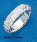 Silver Jewelry Rings Sterling Silver Ring: 5MM Stardust Band Ring JadeMoghul Inc.