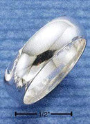 Silver Jewelry Rings Sterling Silver Ring: 6mm High Polish Wedding Band Ring JadeMoghul