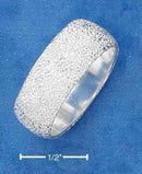 Silver Jewelry Rings Sterling Silver Ring: 8MM Stardust Band Ring JadeMoghul Inc.