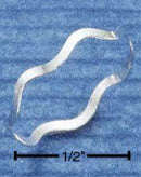 Silver Jewelry Rings Sterling Silver Ring: Wire Wave Band Ring JadeMoghul Inc.