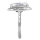 Sterling Silver Rings For Women TS391 Rhodium 925 Sterling Silver Ring