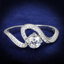 Sterling Silver Rings For Women TS423 Rhodium 925 Sterling Silver Ring