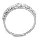Sterling Silver Rings For Women TS429 Rhodium 925 Sterling Silver Ring