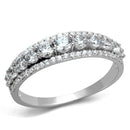 Silver Jewelry Rings Sterling Silver Rings For Women TS429 Rhodium 925 Sterling Silver Ring Alamode Fashion Jewelry Outlet