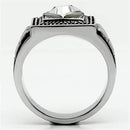 Swarovski Crystal Rings TK589 Stainless Steel Ring with Top Grade Crystal