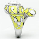Swarovski Crystal Rings TK643 Stainless Steel Ring with Top Grade Crystal