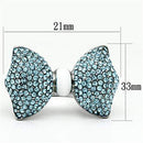 Swarovski Crystal Rings TK653 Stainless Steel Ring with Top Grade Crystal