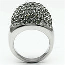 Silver Jewelry Rings Swarovski Crystal Rings TK668 Stainless Steel Ring with Top Grade Crystal Alamode Fashion Jewelry Outlet