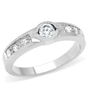 Vintage Engagement Rings TK200 Stainless Steel Ring with AAA Grade CZ