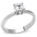 Vintage Engagement Rings TK202 Stainless Steel Ring with AAA Grade CZ
