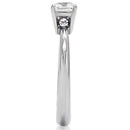 Vintage Engagement Rings TK202 Stainless Steel Ring with AAA Grade CZ