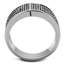 Vintage Engagement Rings TK2022 Stainless Steel Ring with Crystal