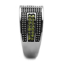 Vintage Engagement Rings TK2022 Stainless Steel Ring with Crystal