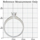 Vintage Engagement Rings TK203 Stainless Steel Ring with AAA Grade CZ