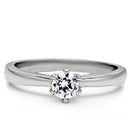 Vintage Engagement Rings TK203 Stainless Steel Ring with AAA Grade CZ