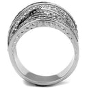 Vintage Engagement Rings TK2096 Stainless Steel Ring with AAA Grade CZ