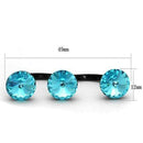 Silver Jewelry Rings Vintage Engagement Rings TK2103 - Stainless Steel Ring with Crystal Alamode Fashion Jewelry Outlet