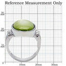 Vintage Engagement Rings TK211 Stainless Steel Ring with Precious Stone