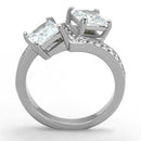 Vintage Engagement Rings TK2113 Stainless Steel Ring with AAA Grade CZ