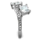 Vintage Engagement Rings TK2113 Stainless Steel Ring with AAA Grade CZ