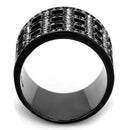 Vintage Engagement Rings TK2155 - Stainless Steel Ring with Crystal
