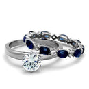 Vintage Engagement Rings TK2175 Stainless Steel Ring with AAA Grade CZ