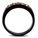 Vintage Engagement Rings TK2206 - Stainless Steel Ring with Crystal