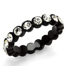 Vintage Engagement Rings TK2207 - Stainless Steel Ring with Crystal