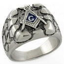 Silver Jewelry Rings Vintage Engagement Rings TK778N Stainless Steel Ring Alamode Fashion Jewelry Outlet