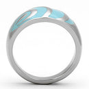 Vintage Engagement Rings TK804 Stainless Steel Ring with Epoxy