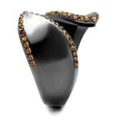 Wedding Rings For Women TK2692 Stainless Steel Ring with Top Grade Crystal