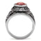 Wedding Rings TK414706 - Stainless Steel Ring with Synthetic in Siam