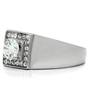 Wedding Rings TK483 Stainless Steel Ring with AAA Grade CZ