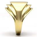 Silver Jewelry Rings Yellow Gold Engagement Rings GL286 Gold - Brass Ring Alamode Fashion Jewelry Outlet