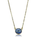Gold Necklace TK3287 Gold - Stainless Steel Necklace with Precious Stone