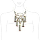 Silver Necklaces Pandora Necklace LO4213 Antique Copper Brass Necklace in Red Series Alamode Fashion Jewelry Outlet