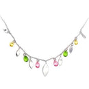 Silver Necklaces Silver Necklace 6X106 - 925 Sterling Silver Necklace with AAA Grade CZ Alamode Fashion Jewelry Outlet