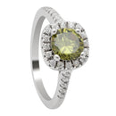 silver plated Plated Wedding Rings For Women Square Simulated zircon Jewelry Bague Bijoux Femme Engagement ring Accessories-10-Brown-JadeMoghul Inc.